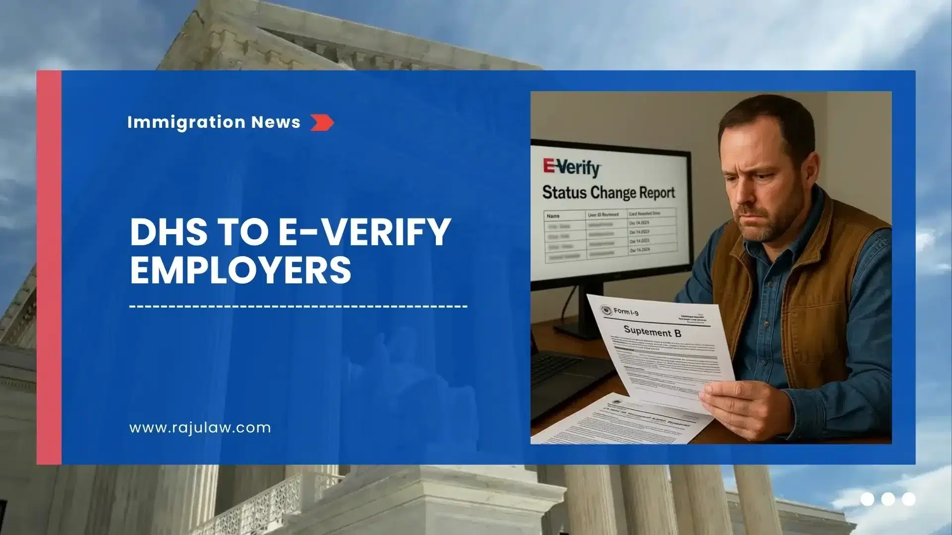 DHS to E-Verify Employers