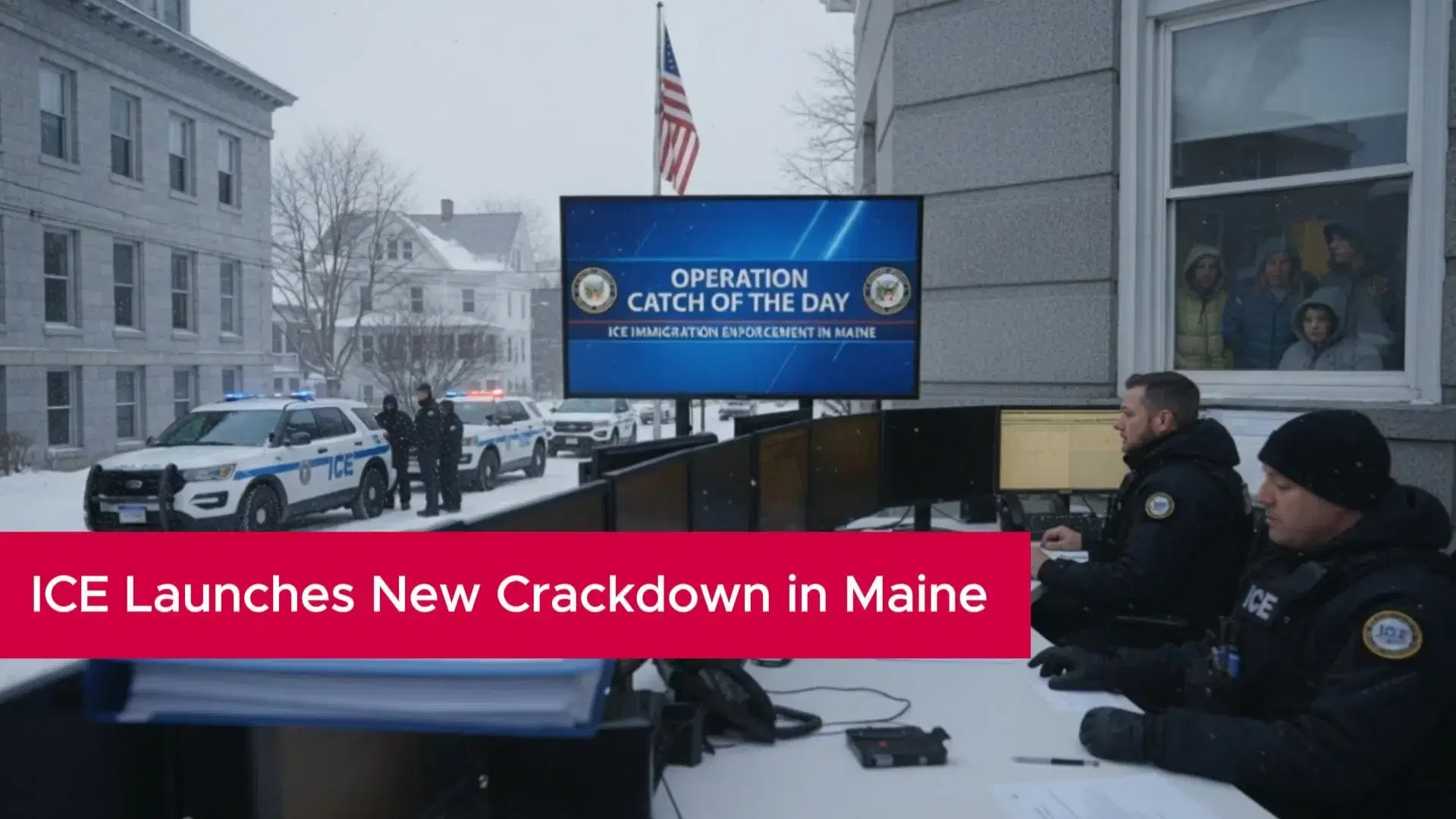 ICE Launches New Crackdown in Maine