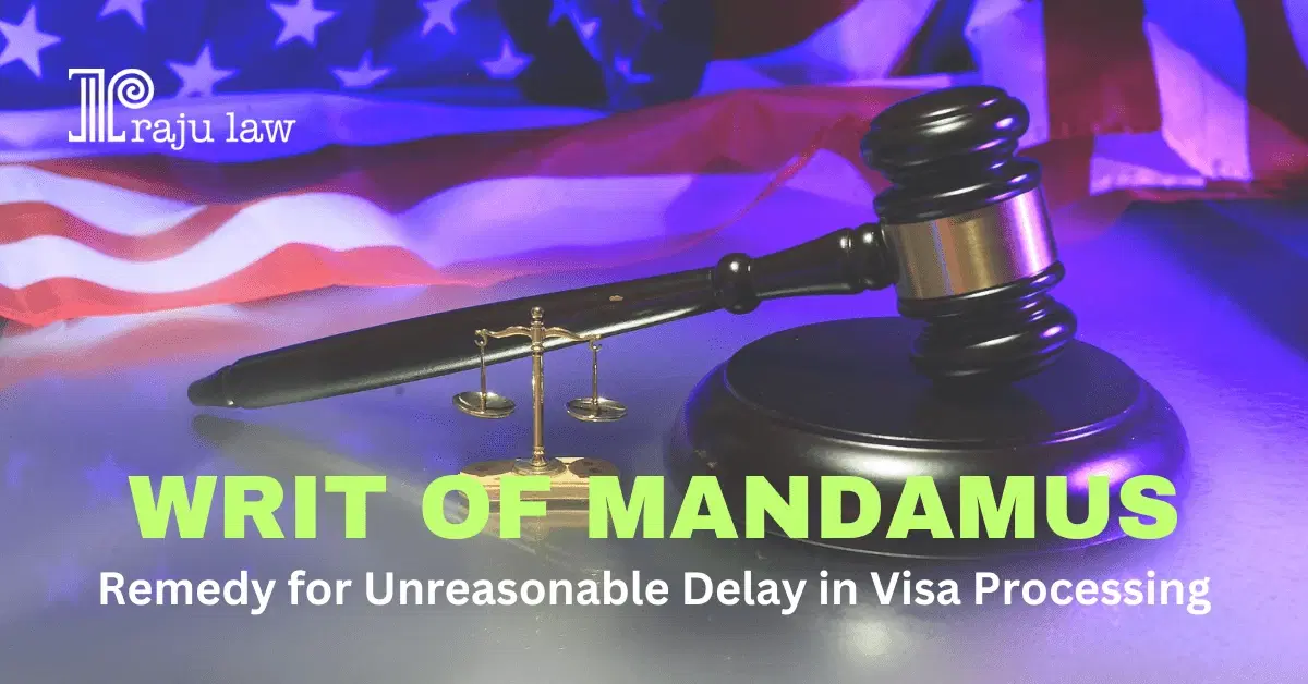 WRIT OF MANDAMUS: Remedy for Unreasonable Delay in Visa Processing