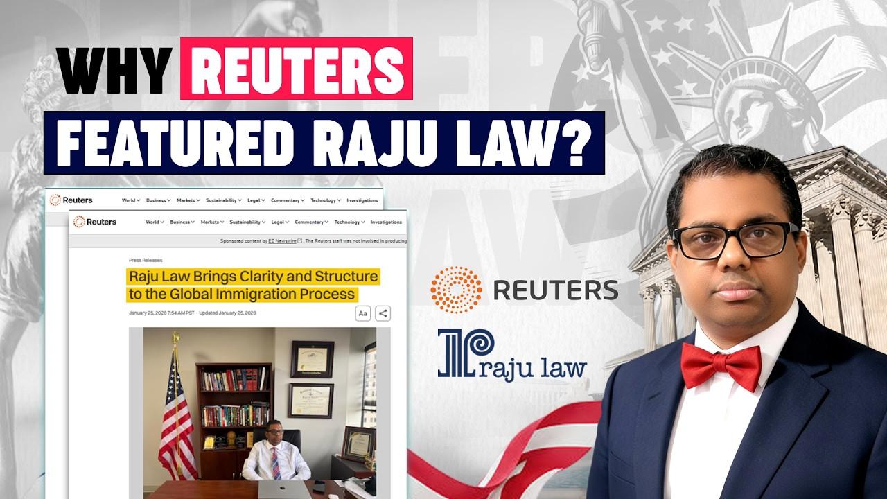 Why Reuters Featured Raju Law
