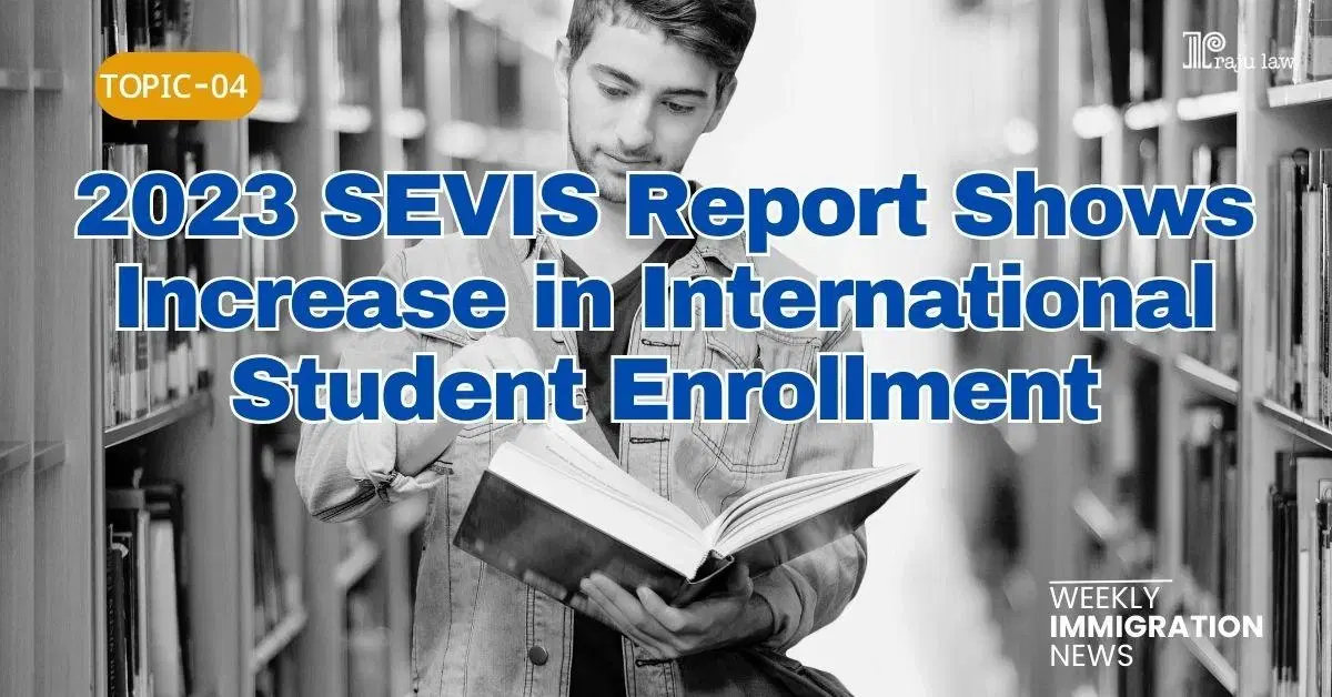 2023 SEVIS Report Shows Increase in International Student Enrollment