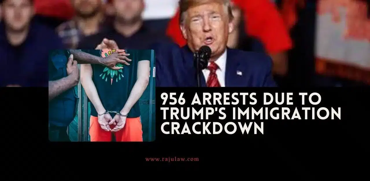 956 Arrests Due to Trump’s Immigration Crackdown
