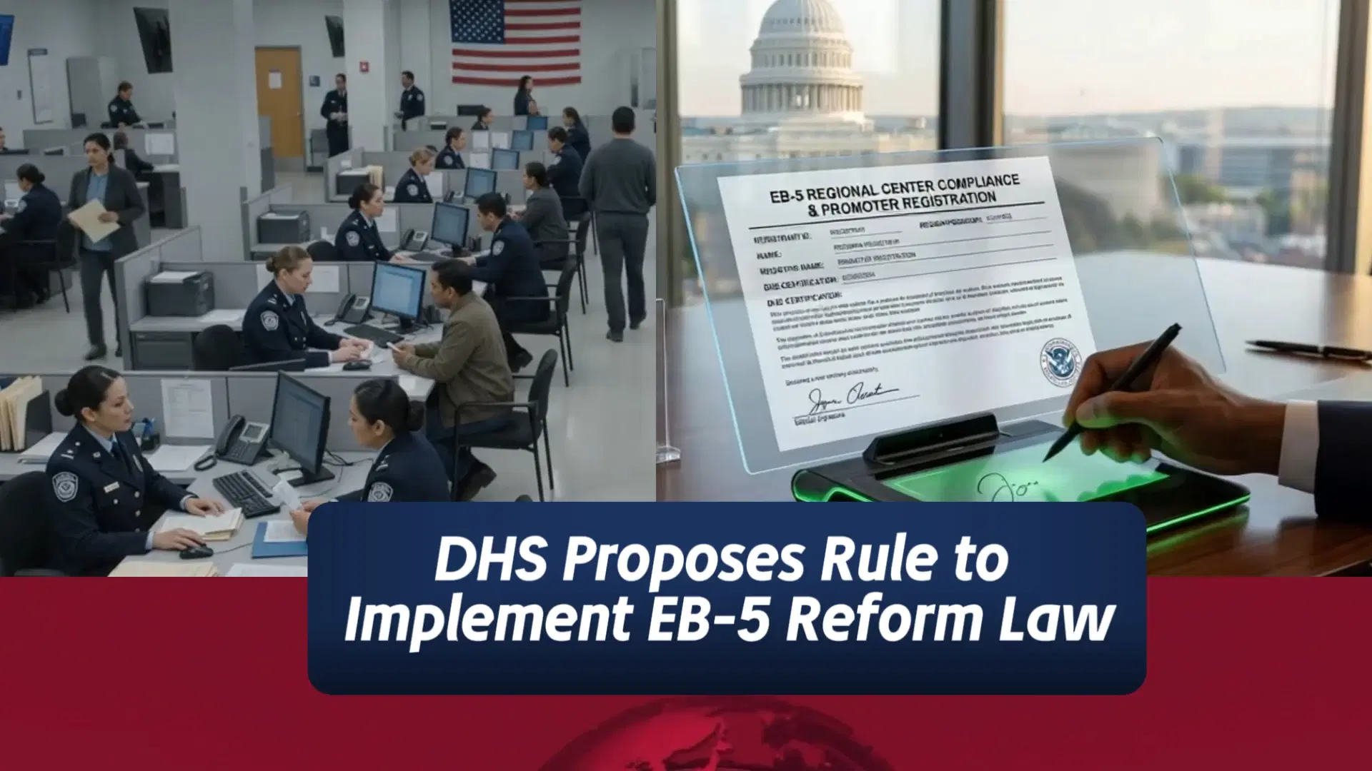 DHS Proposes Rule to Implement EB-5 Reform Law