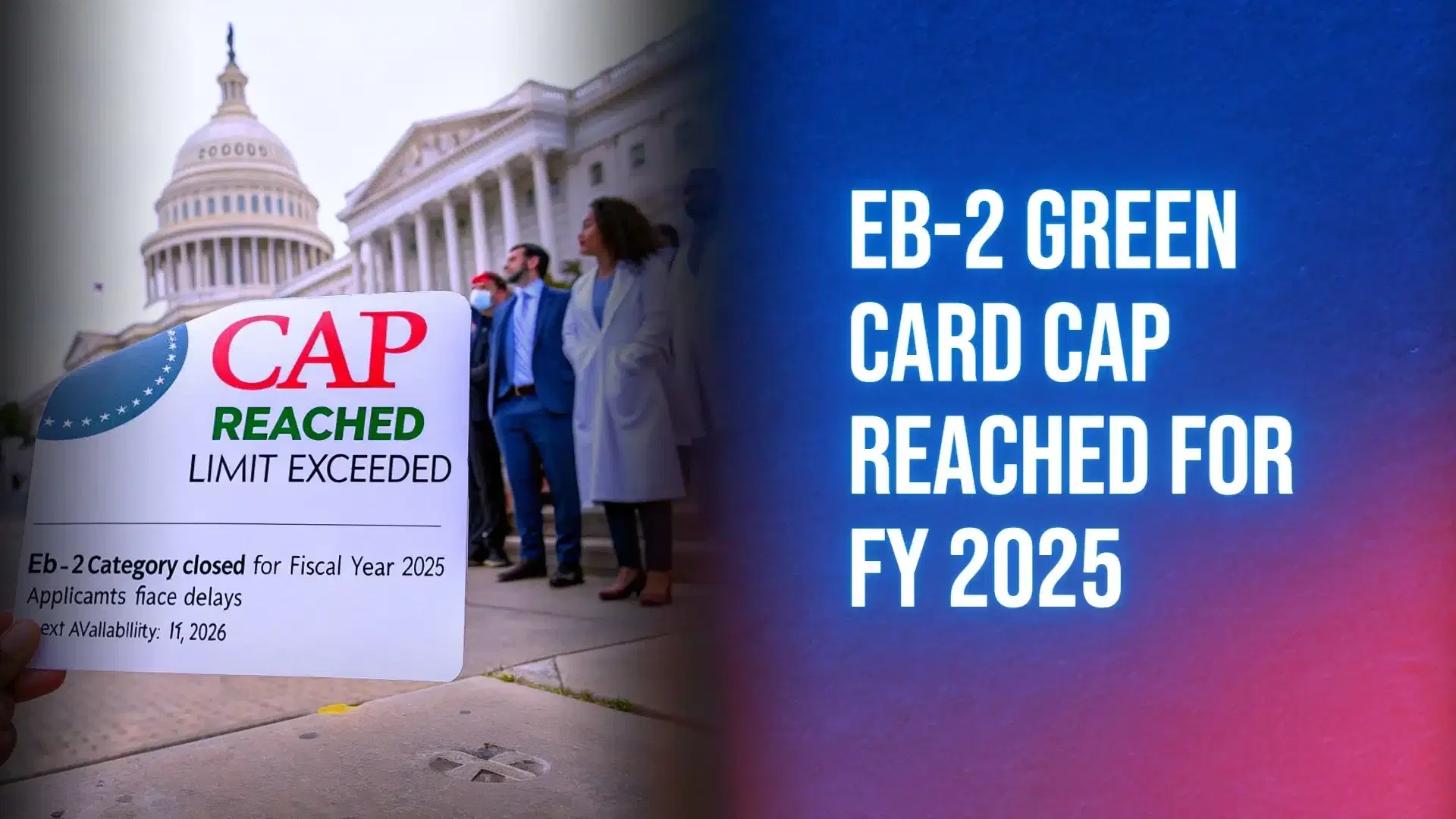 EB-2 Green Card Cap Reached for FY 2025