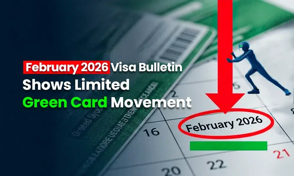 February 2026 Visa Bulletin Shows Limited Green Card Movement