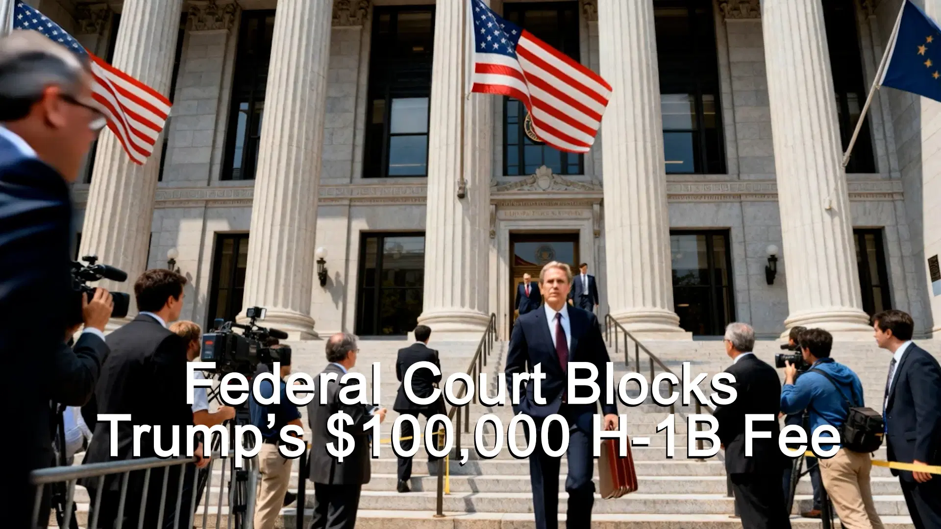 Federal Court Blocks Trump’s $100,000 H-1B Fee