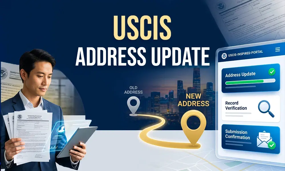 How Alien Applicants Can Easily Update Their Address with USCIS