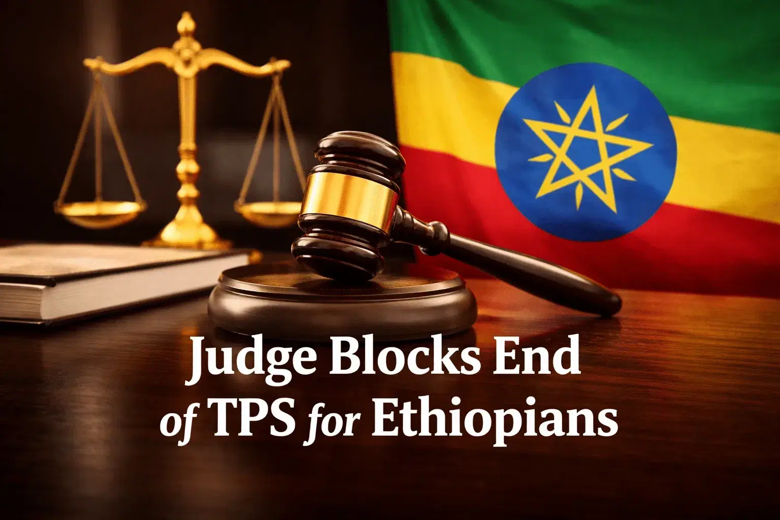 Judge Blocks End of TPS for Ethiopians