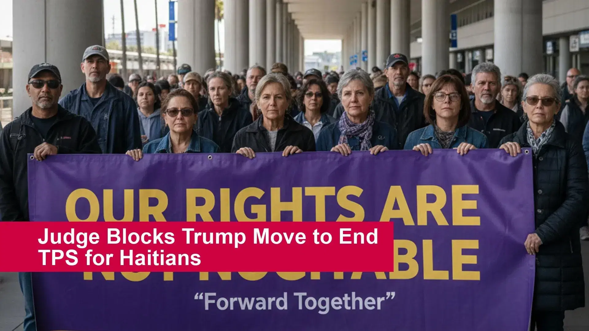 Judge Blocks Trump Move to End TPS for Haitians