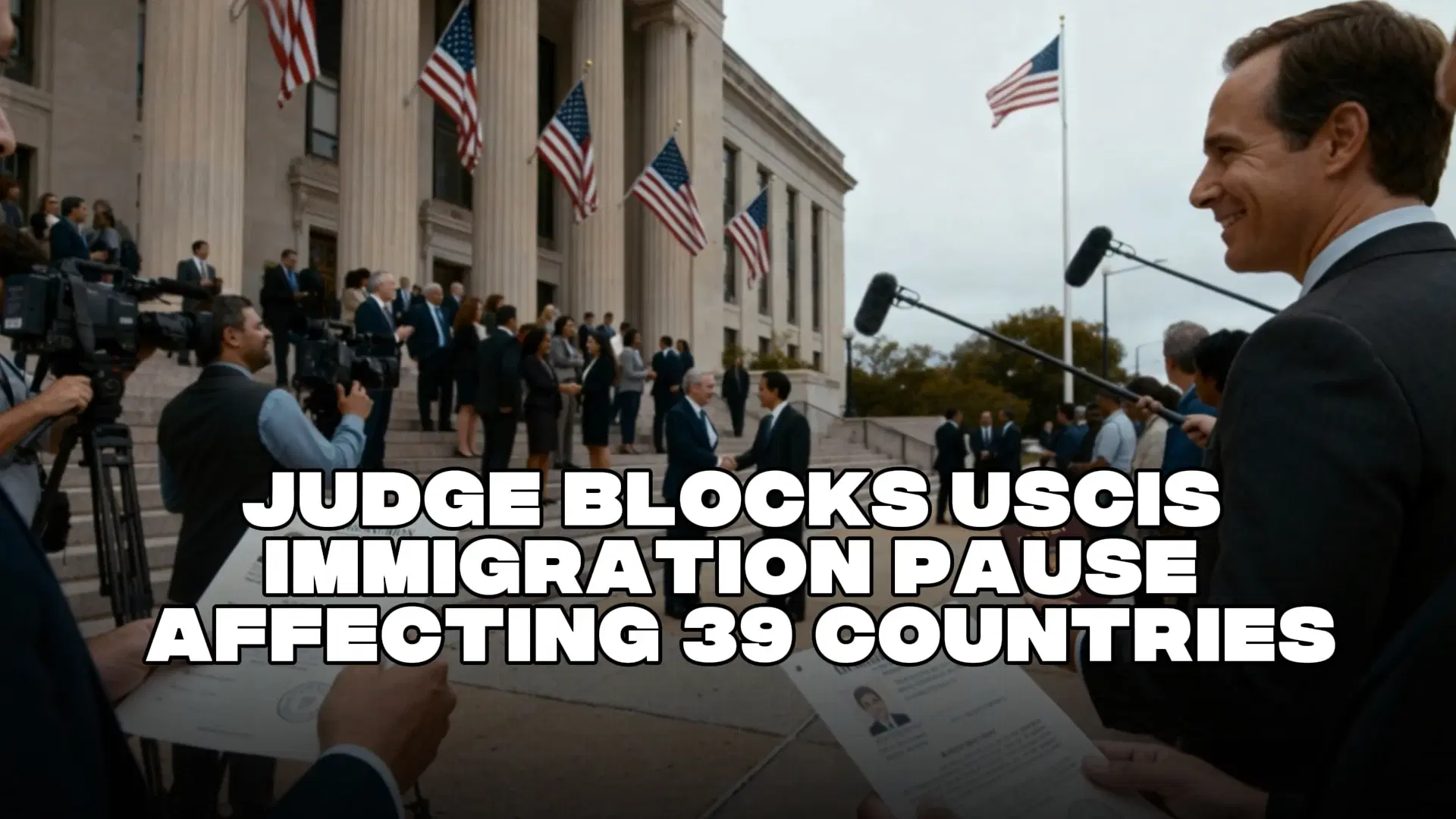 Judge Blocks USCIS Immigration Pause Affecting 39 Countries