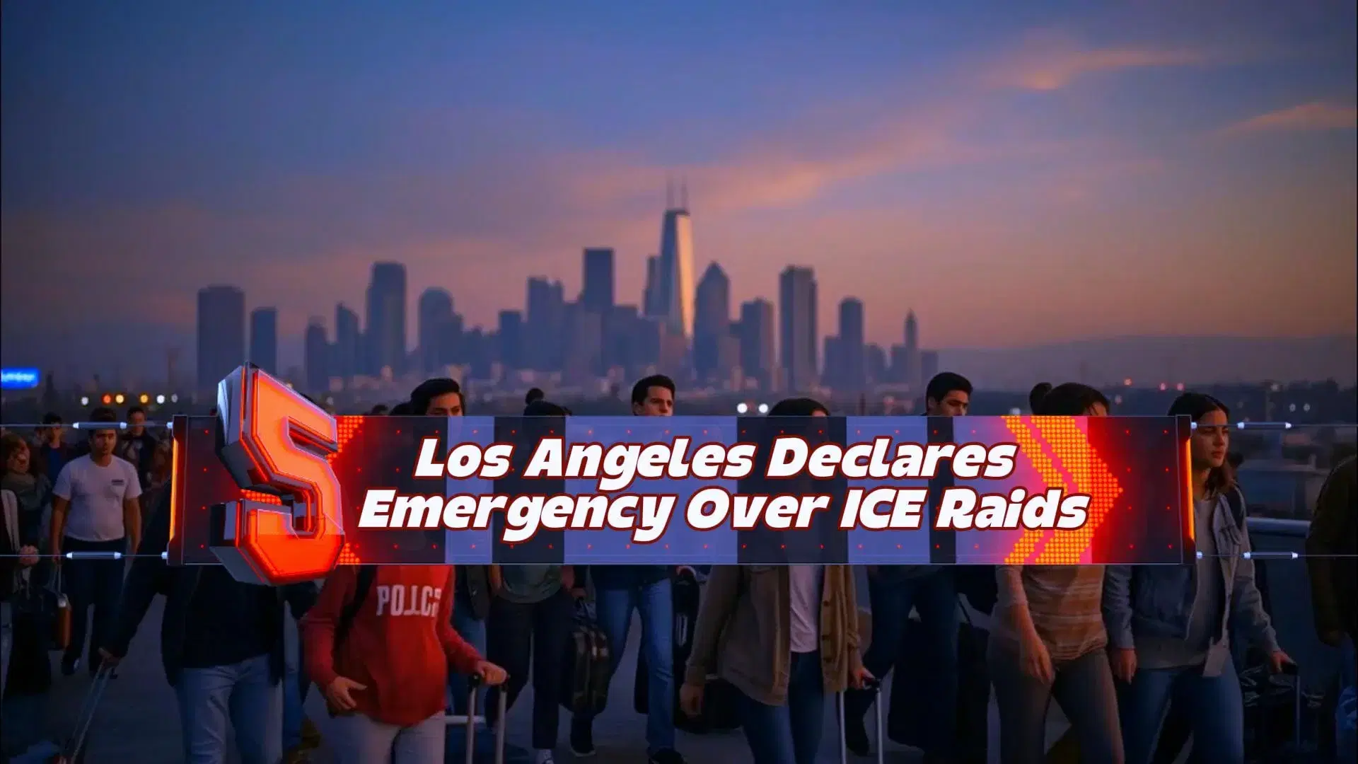 Los Angeles Declares Emergency Over ICE Raids