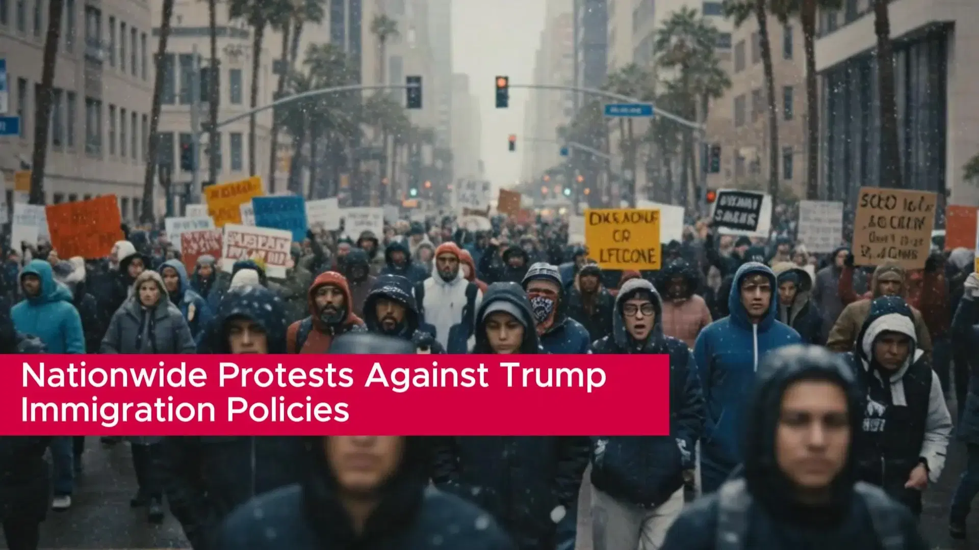 Nationwide Protests Against Trump Immigration Policies