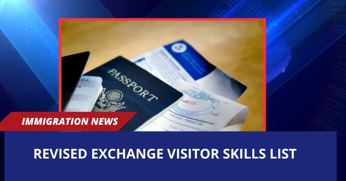 Revised Exchange Visitor Skills List