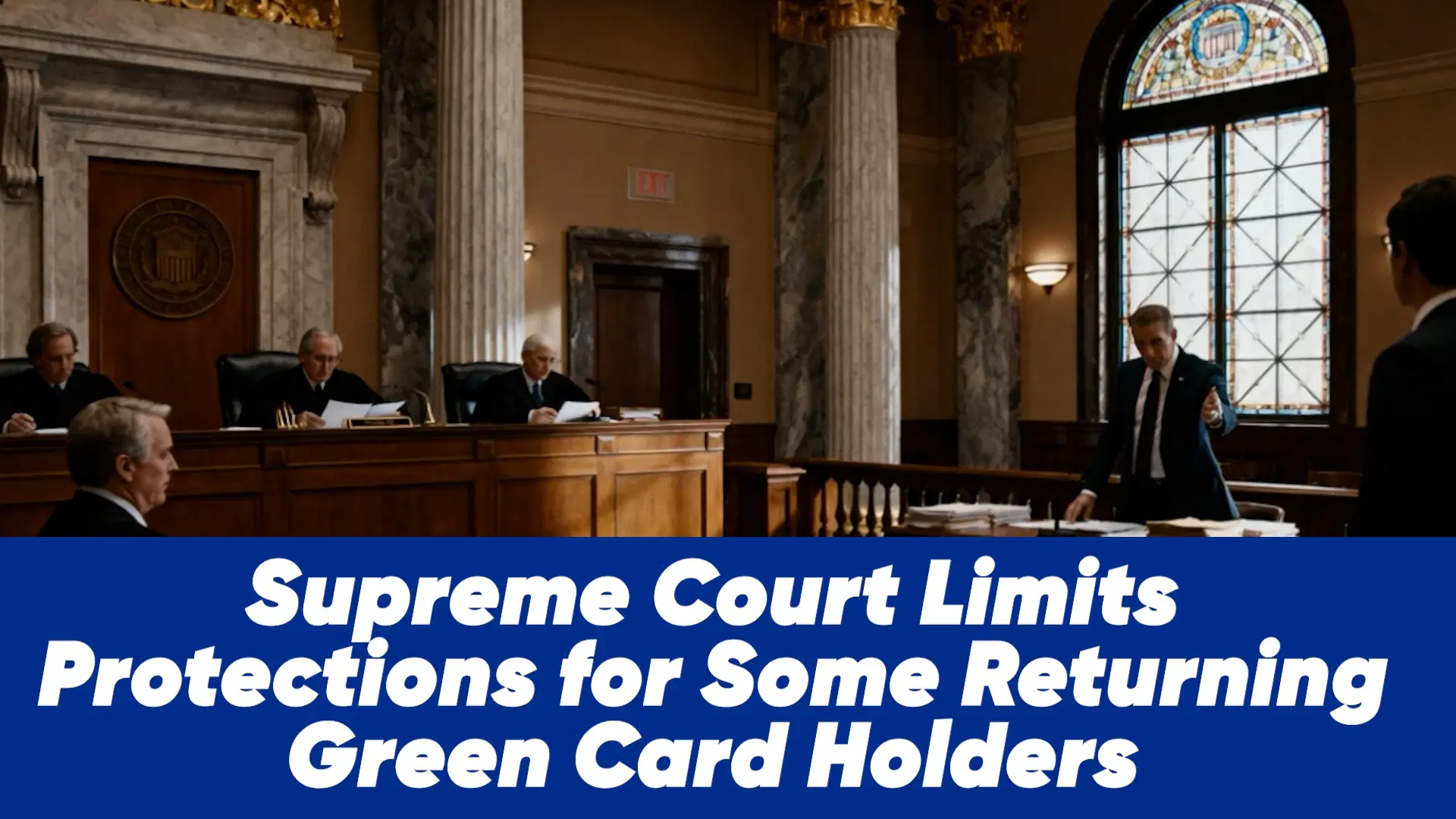 Supreme Court Limits Protections for Some Returning Green Card Holders