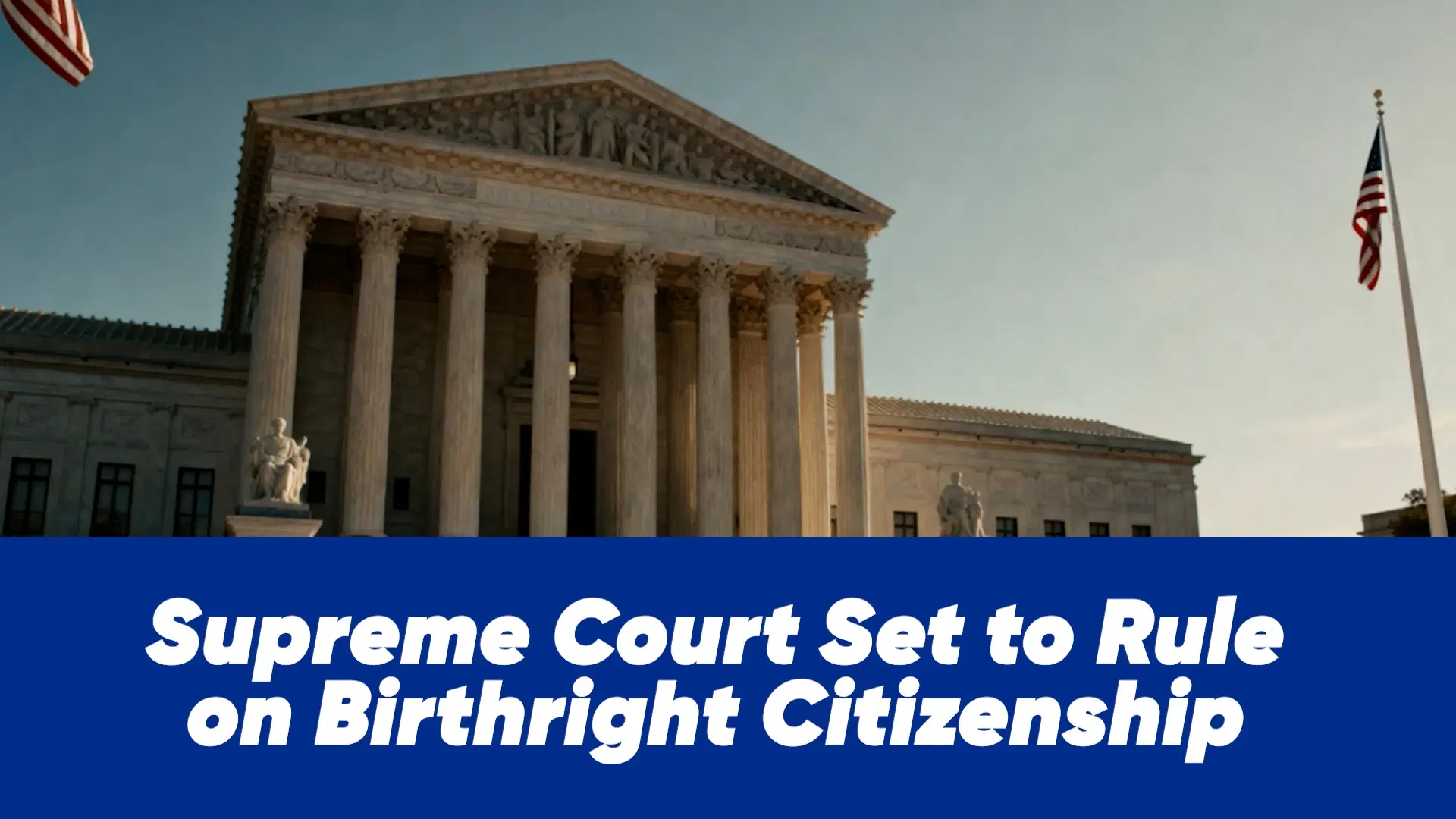 Supreme Court Set to Rule on Birthright Citizenship