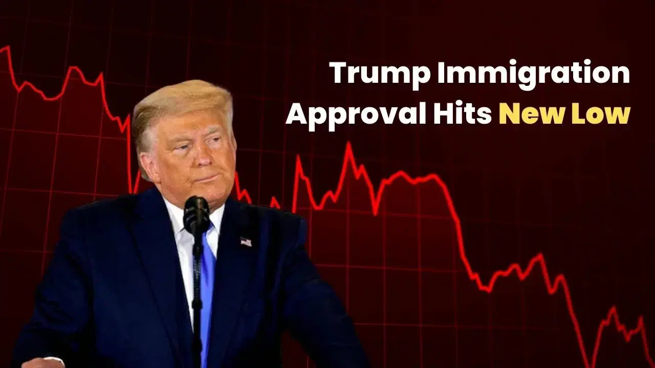 Trump Immigration Approval Hits New Low