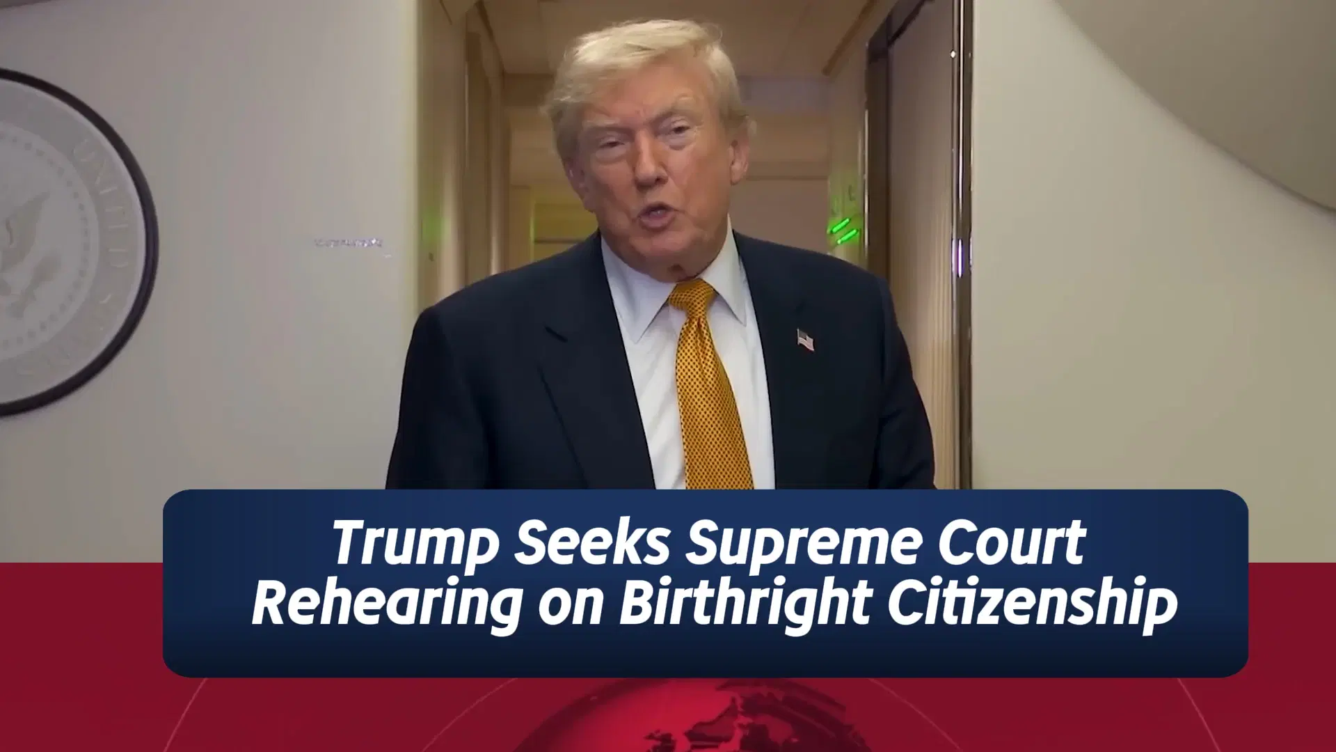 Trump Seeks Supreme Court Rehearing on Birthright Citizenship