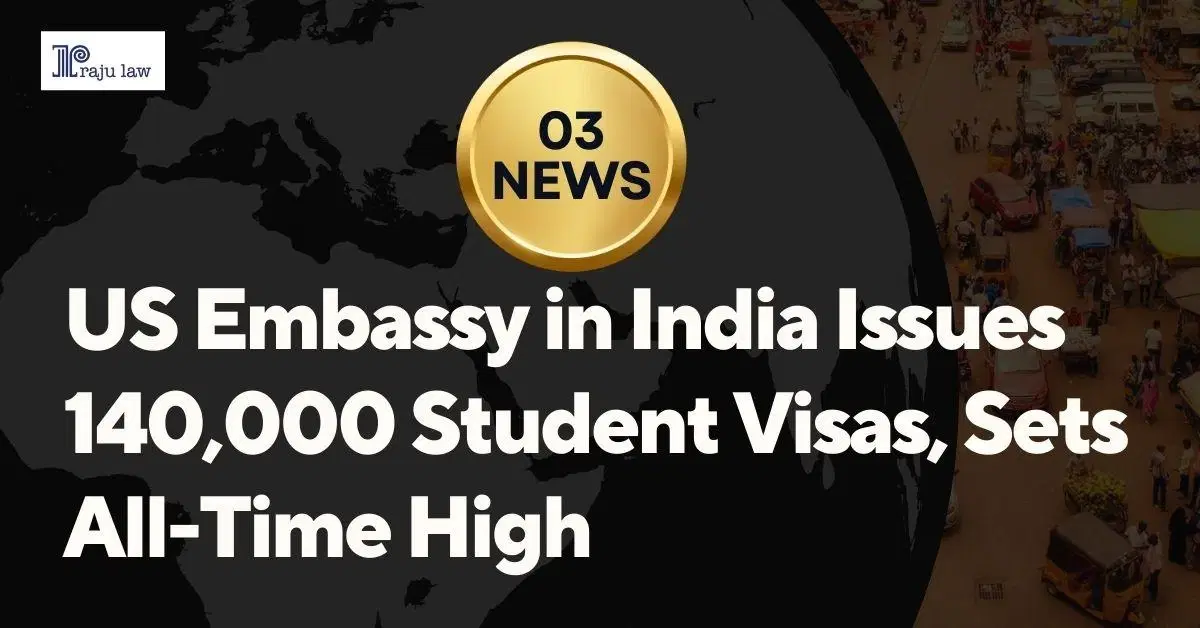 US Embassy in India Issues 140,000 Student Visas, Sets All-Time High