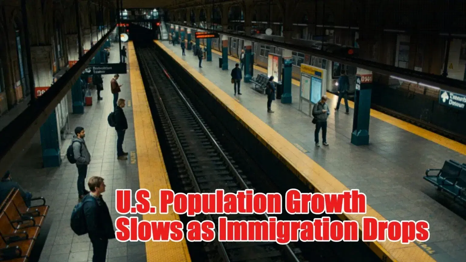 US Population Growth Slows as Immigration Drops