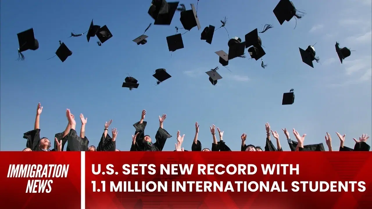 U.S. Sets New Record with 1.1 M International Students