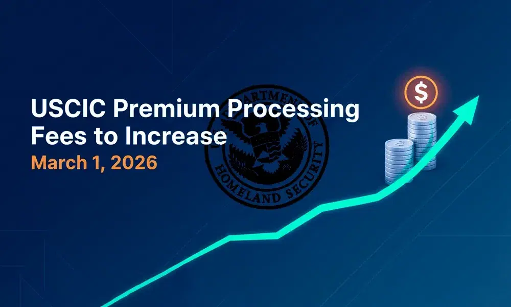 USCIS Premium Processing Fees to Increase March 1, 2026